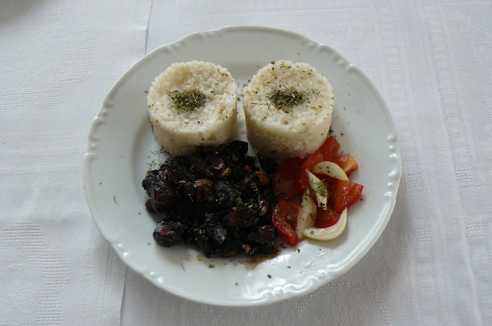 Kung - pao, ryža